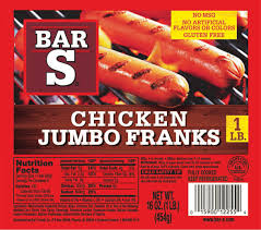 Chicken Jumbo Franks (1lb)