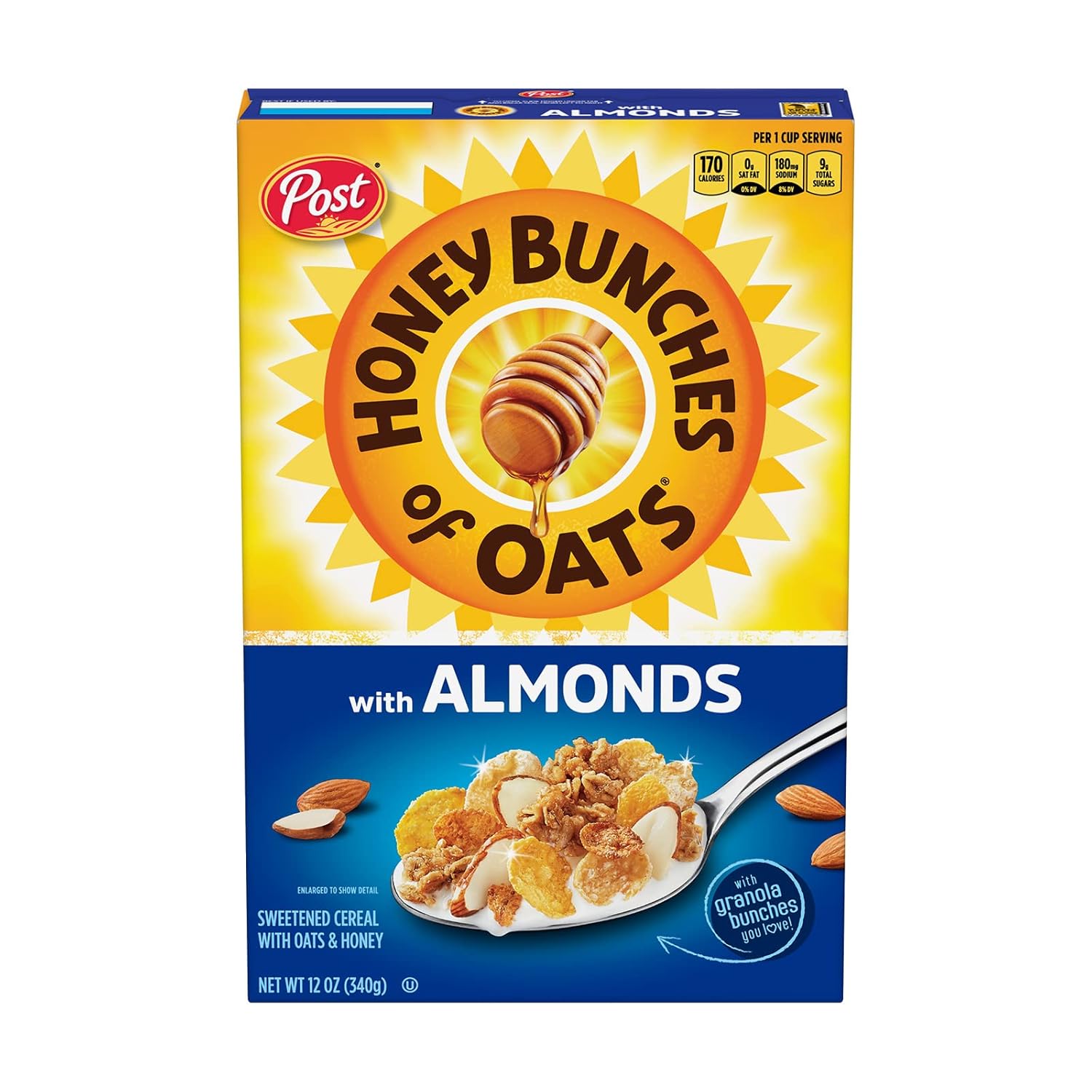 Honey Bunch Of Oats Almonds (14.5oz)