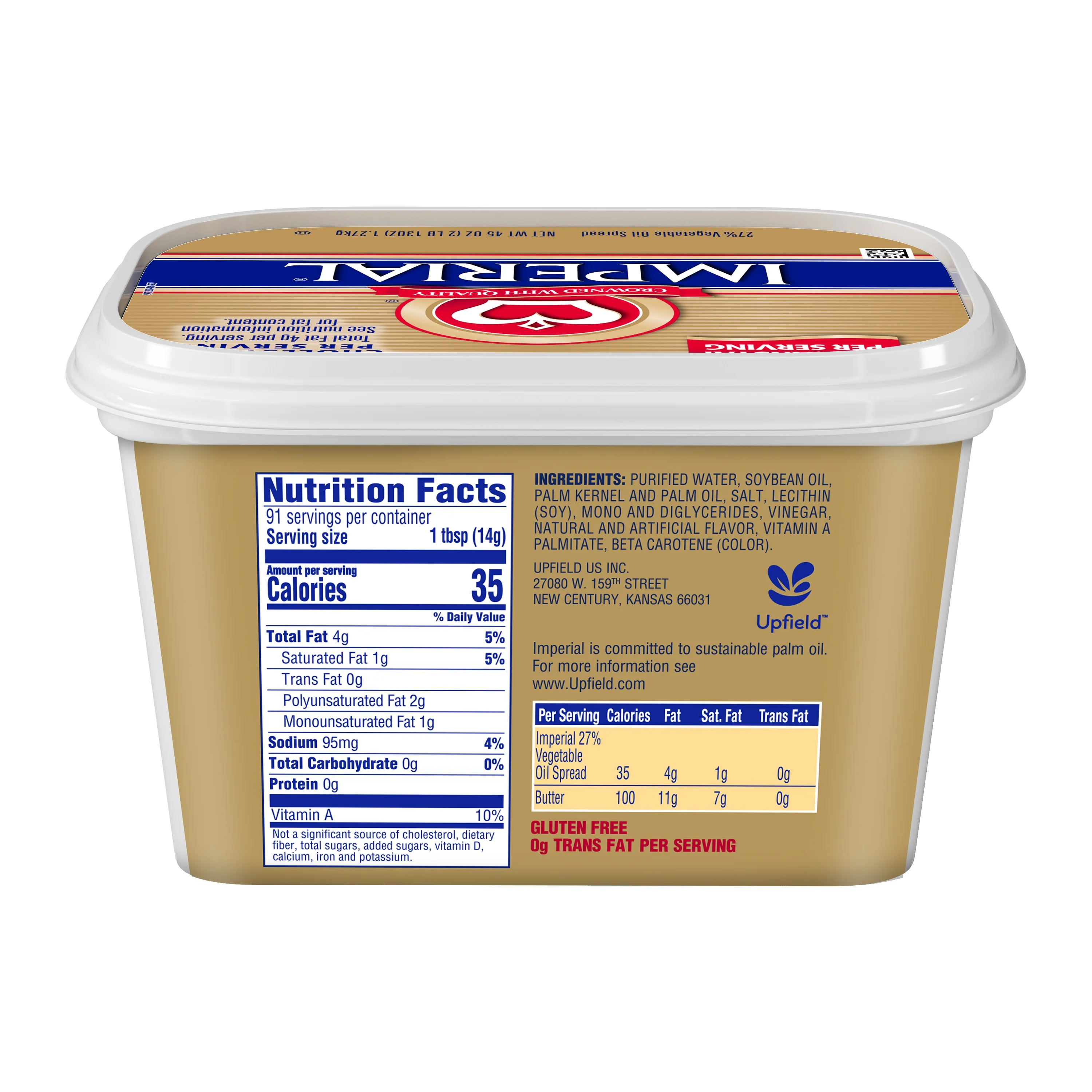 Imperial Buttery Spread (45 oz)