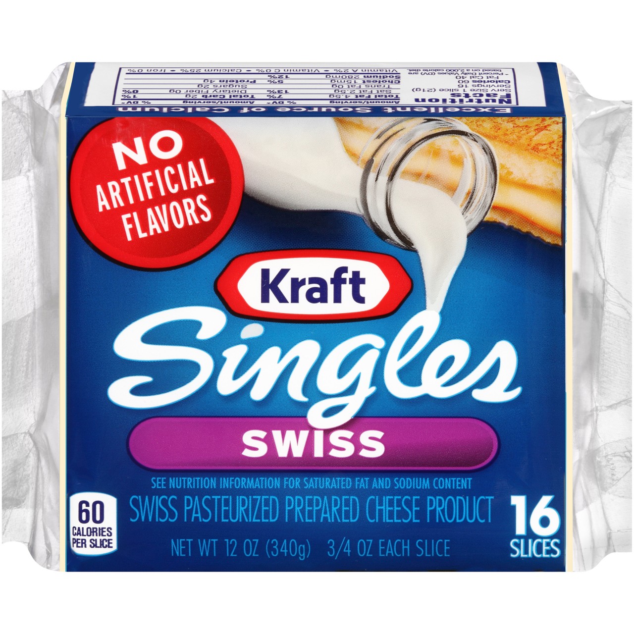 Singles Swiss Cheese (12ct)
