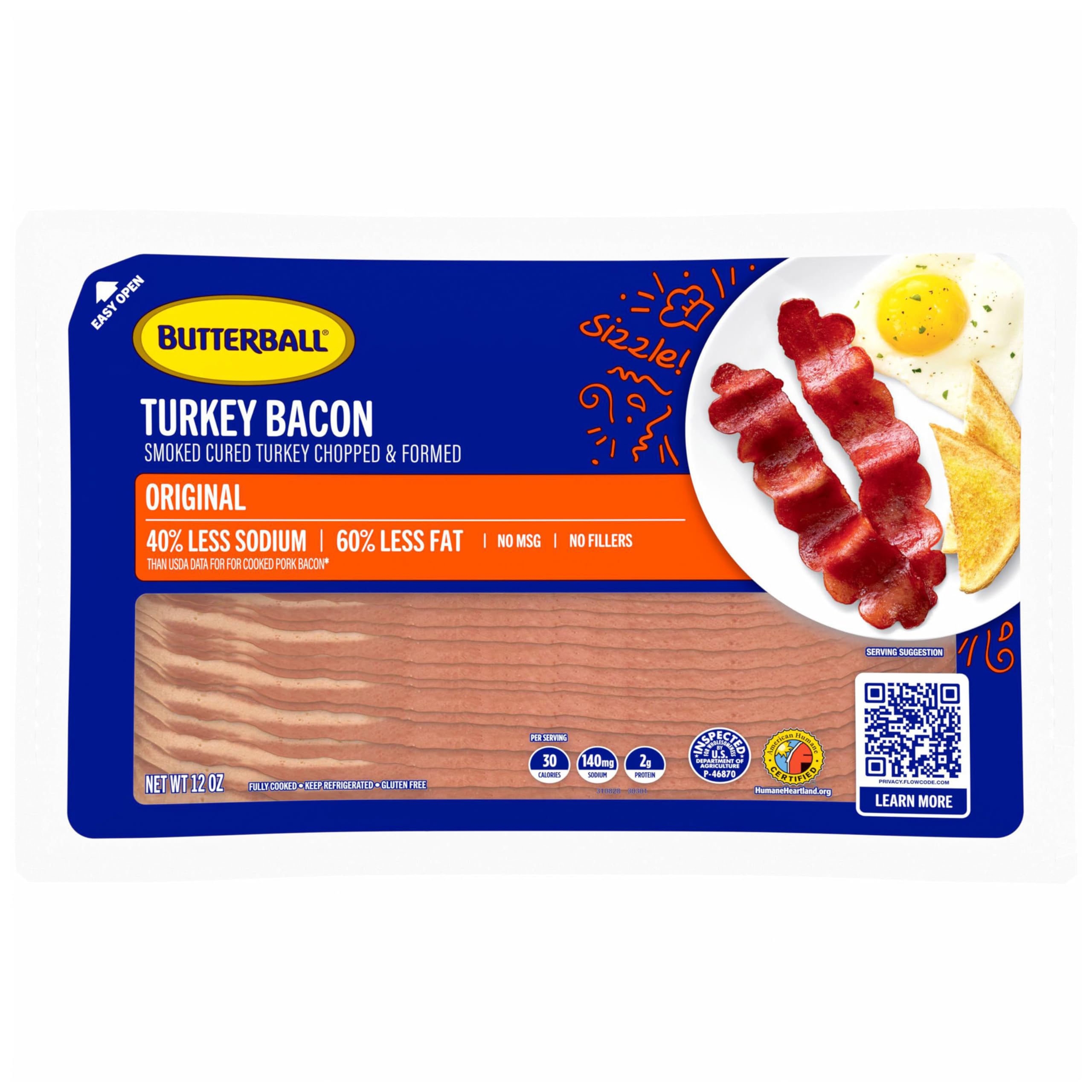 Turkey Bacon (12oz)