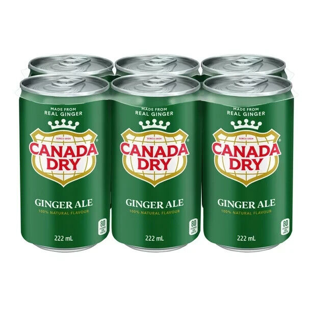 Canada Dry Ginger Ale (6 pack)